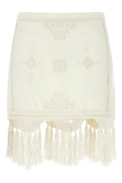 mini sandra cotton skirt