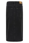pavina midi skirt in cotton denim