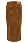 the marant étoile bisane midi skirt redefines the codes of casual dress throug