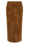 the marant étoile bisane midi skirt redefines the codes of casual dress throug