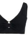 the hunza g julia bikini redefines beachwear aesthetics through its iconic thr