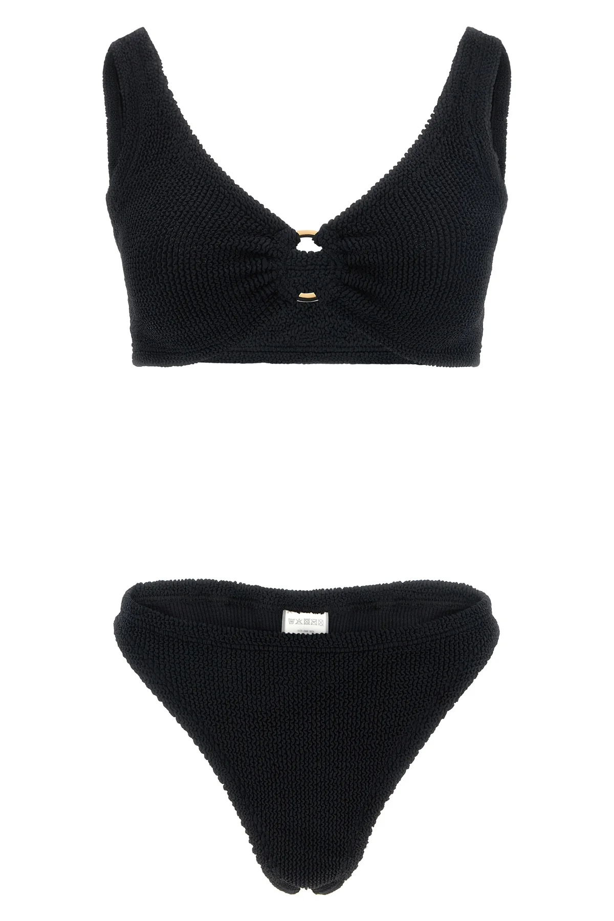 HUNZA G OS the hunza g julia bikini redefines beachwear aesthetics through its iconic thr