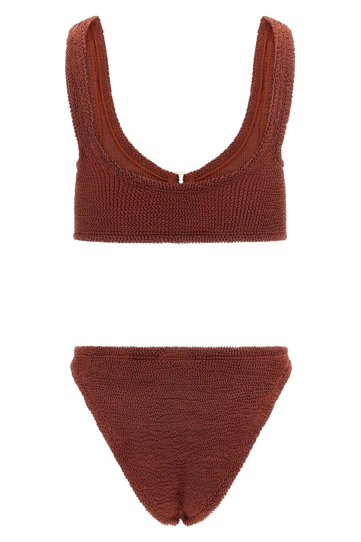 HUNZA G OS the two-piece hunza g julia bikini defines the codes of contemporary beachwear