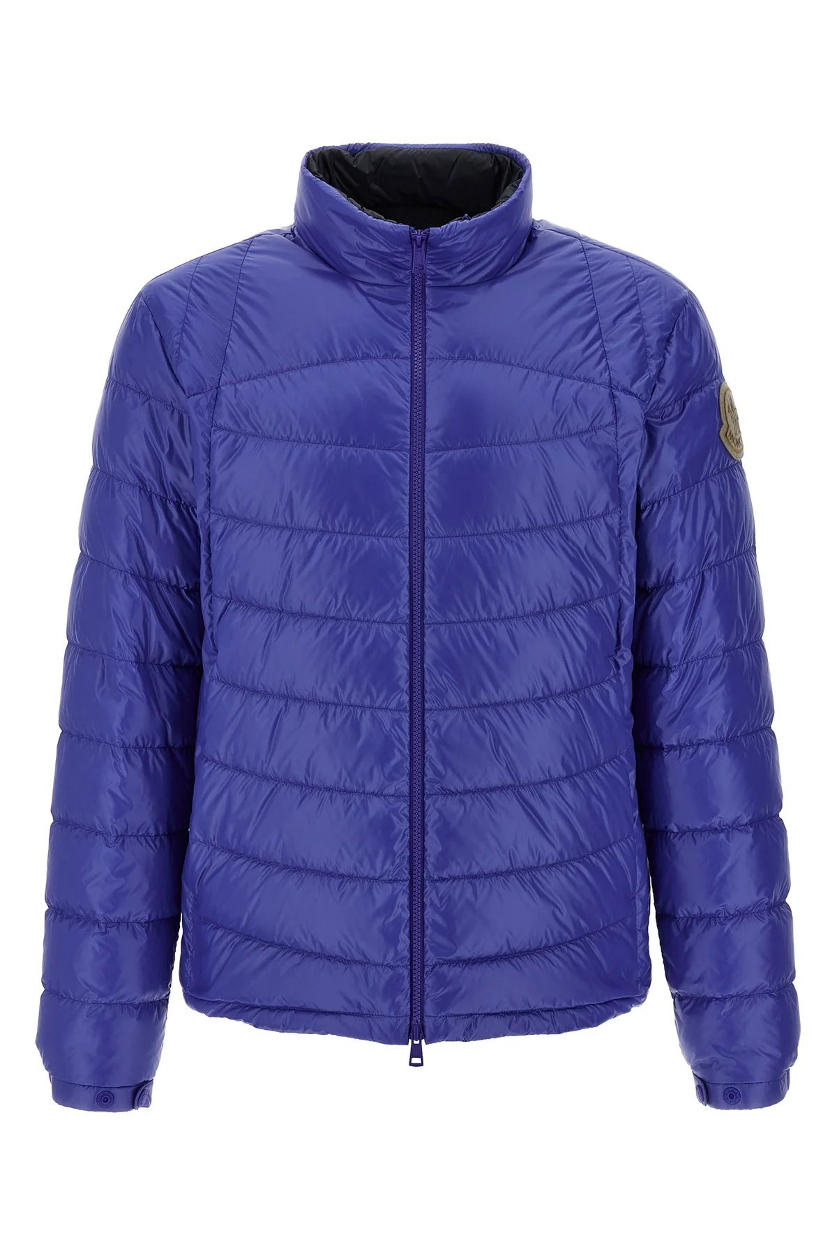 galeso super laqué nylon jacket slightly padded