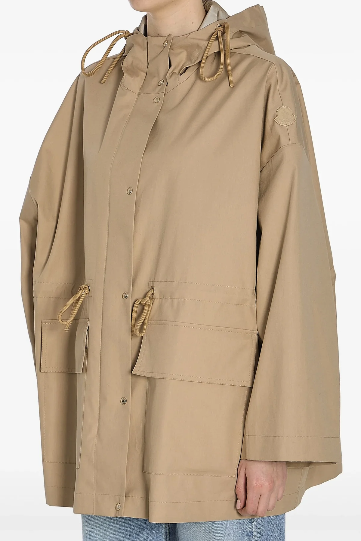 gaillon smooth cotton parka
