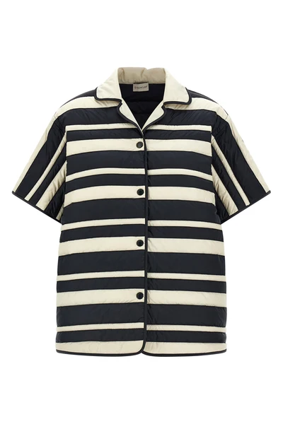 shirt in technical fabric slightly padded