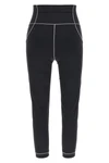 leggings in stretch nylon blend fabric