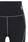 leggings in stretch nylon blend fabric