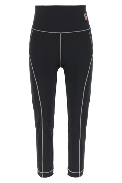 leggings in stretch nylon blend fabric