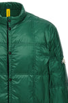 moncler x frgmt jayel down jacket in quilted saison longue slightly padded