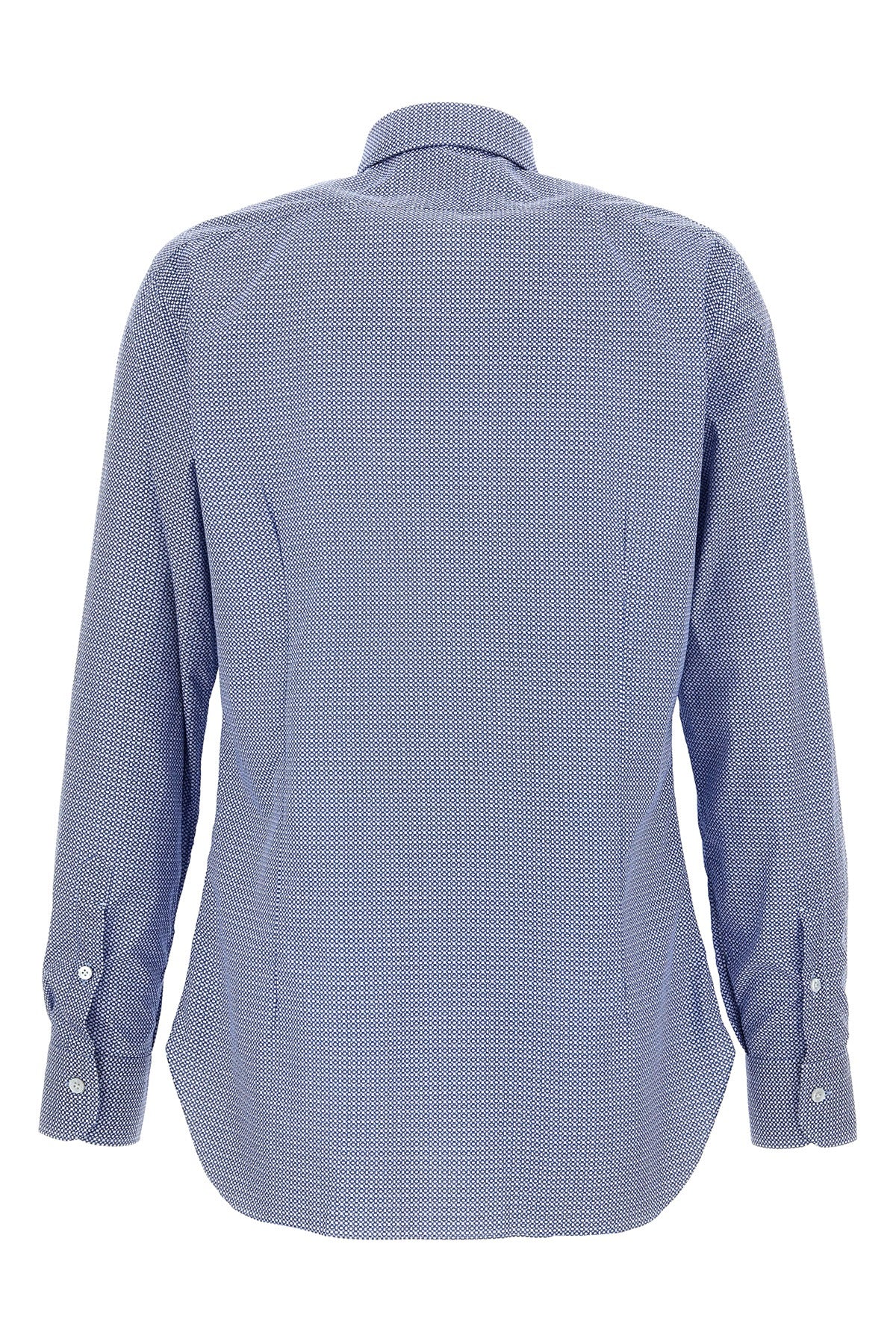 culto patterned cotton shirt