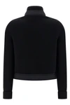 tricot wool knit cardigan