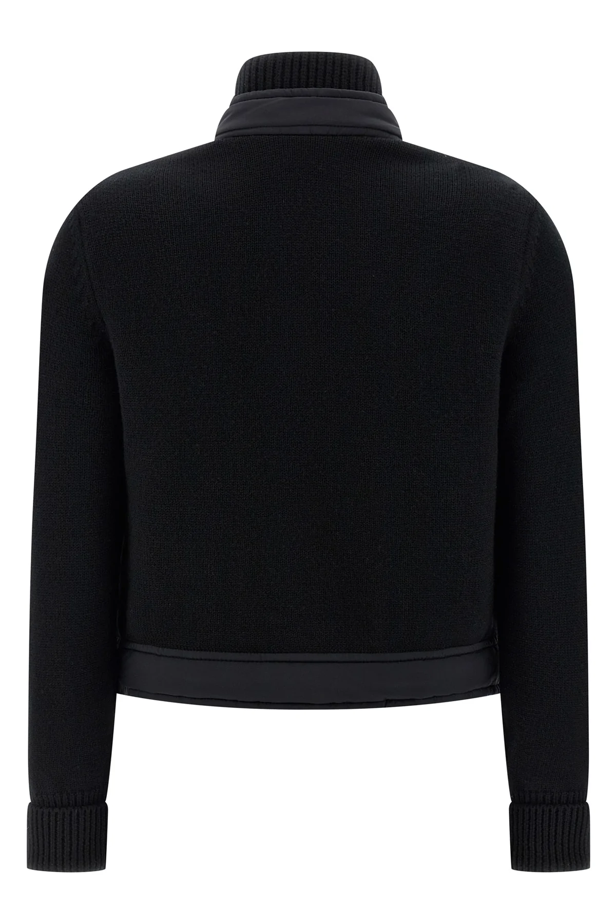 tricot wool knit cardigan