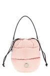caradoc bucket bag in water-repellent padded boudin quilted nylon