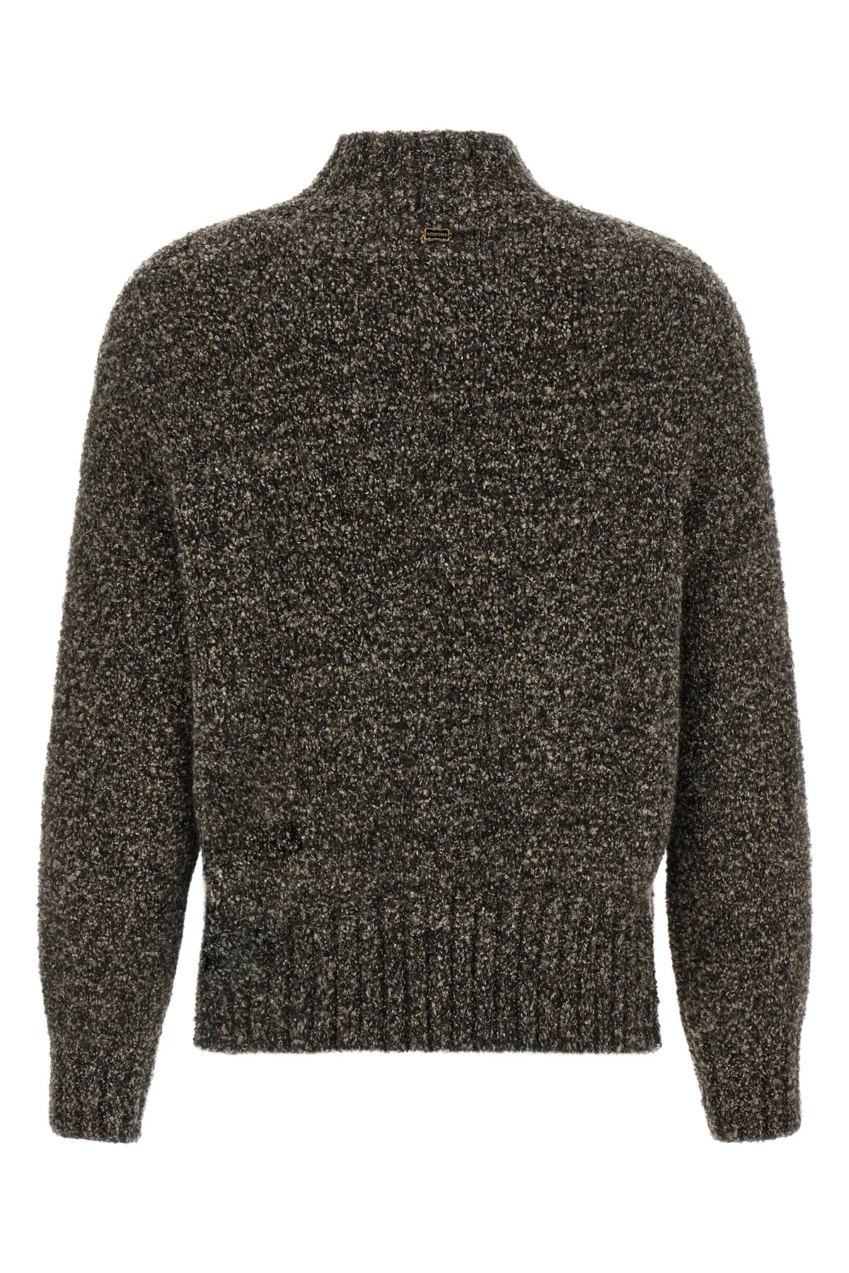 the agnona high neck sweater is made of a precious blend of cashmere