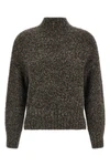 the agnona high neck sweater is made of a precious blend of cashmere