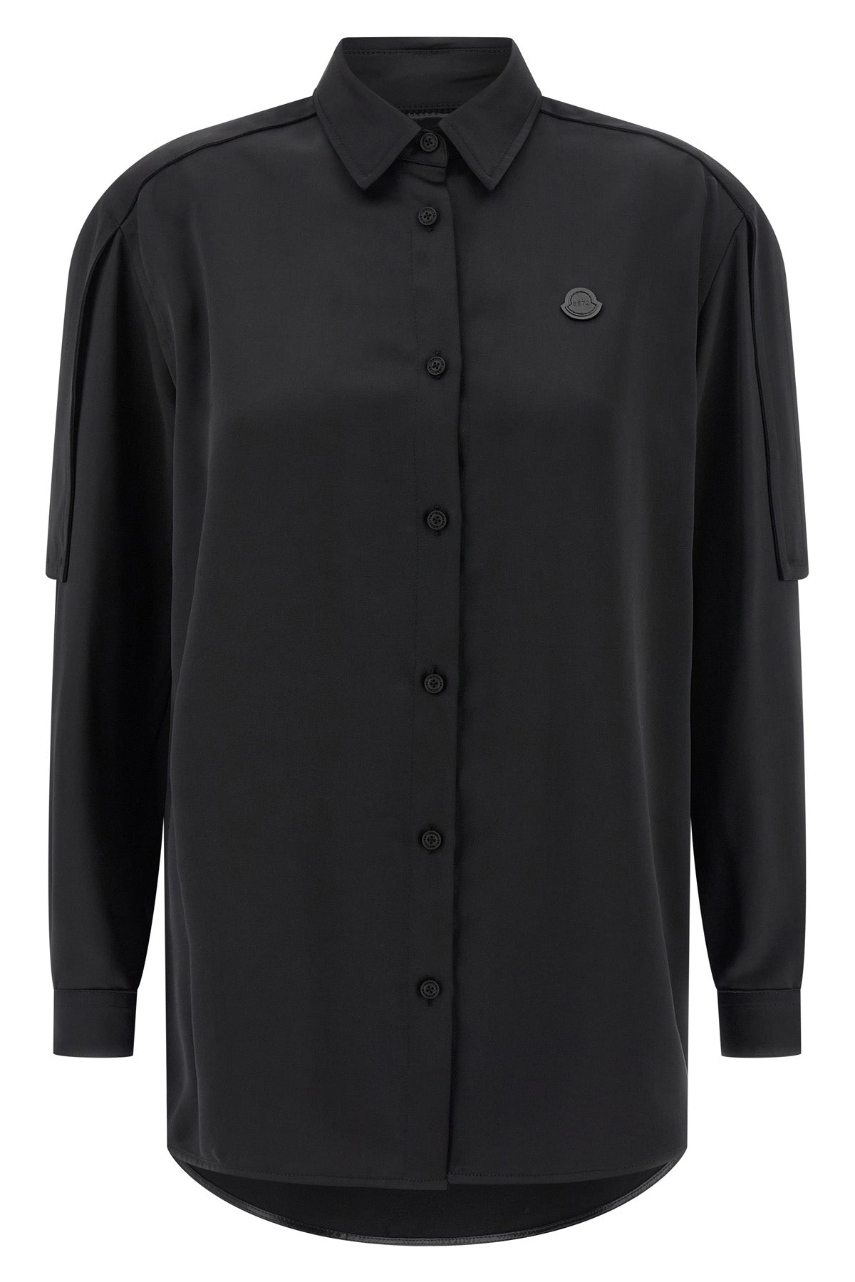 MONCLER GENIUS 40 moncler x edward enninful shirt in fluid satin