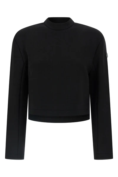 moncler x edward enninful sweatshirt in scuba-effect fabric