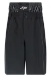 moncler x a$ap rocky bermuda shorts in technical fabric