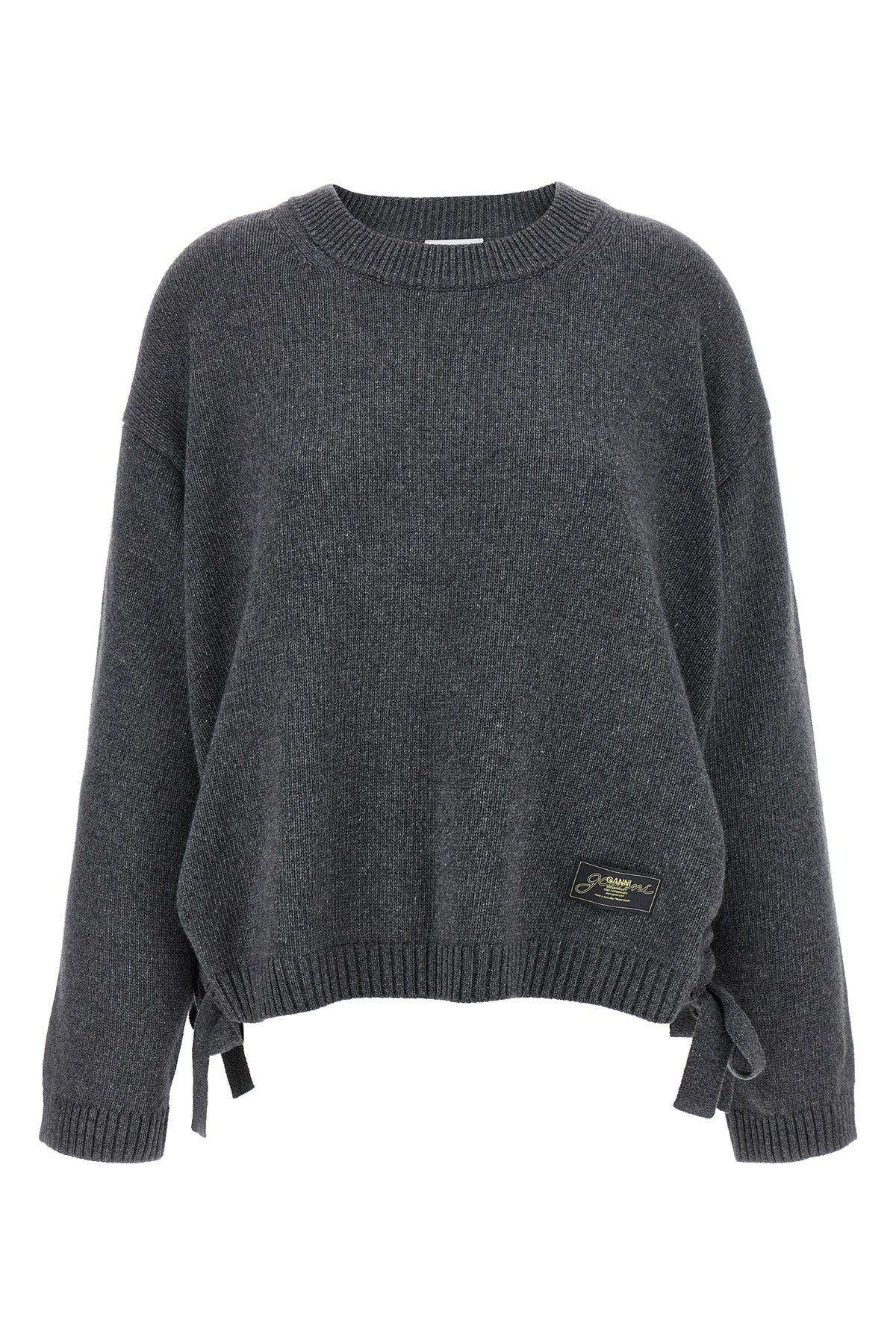 GANNI L-XL wool and viscose blend sweater