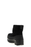 suede ankle boots finished