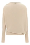 the agnona jersey redefines the codes of luxury knitwear through a fluid and dec