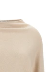 the agnona jersey redefines the codes of luxury knitwear through a fluid and dec