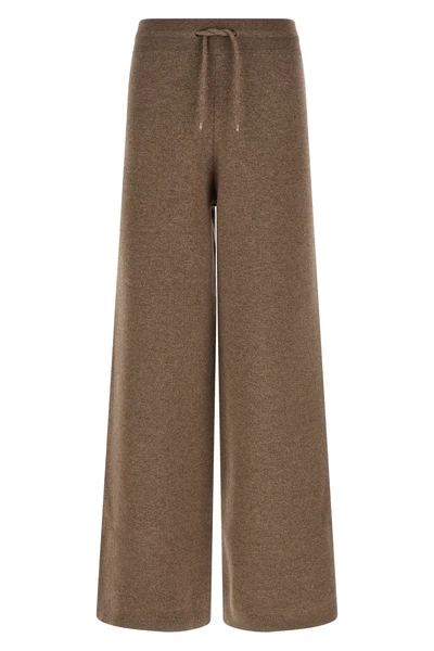 agnona joggers redefine the concept of loungewear through meticulous knitting