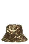 all-over camouflage bucket hat