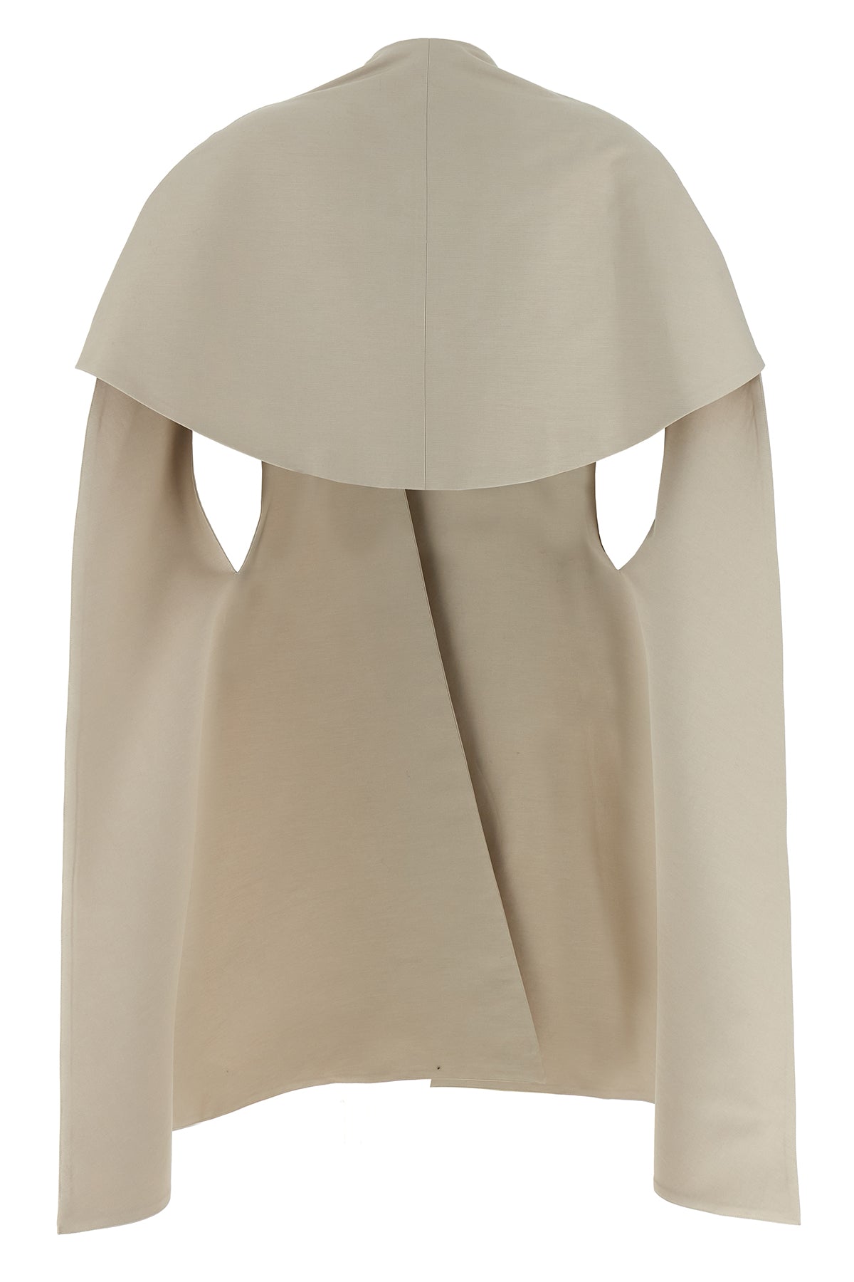 FEDERICA BONIFACI OS shaved cotton canvas cape