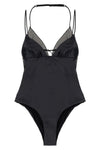 kate satin lycra one-piece swimsuit