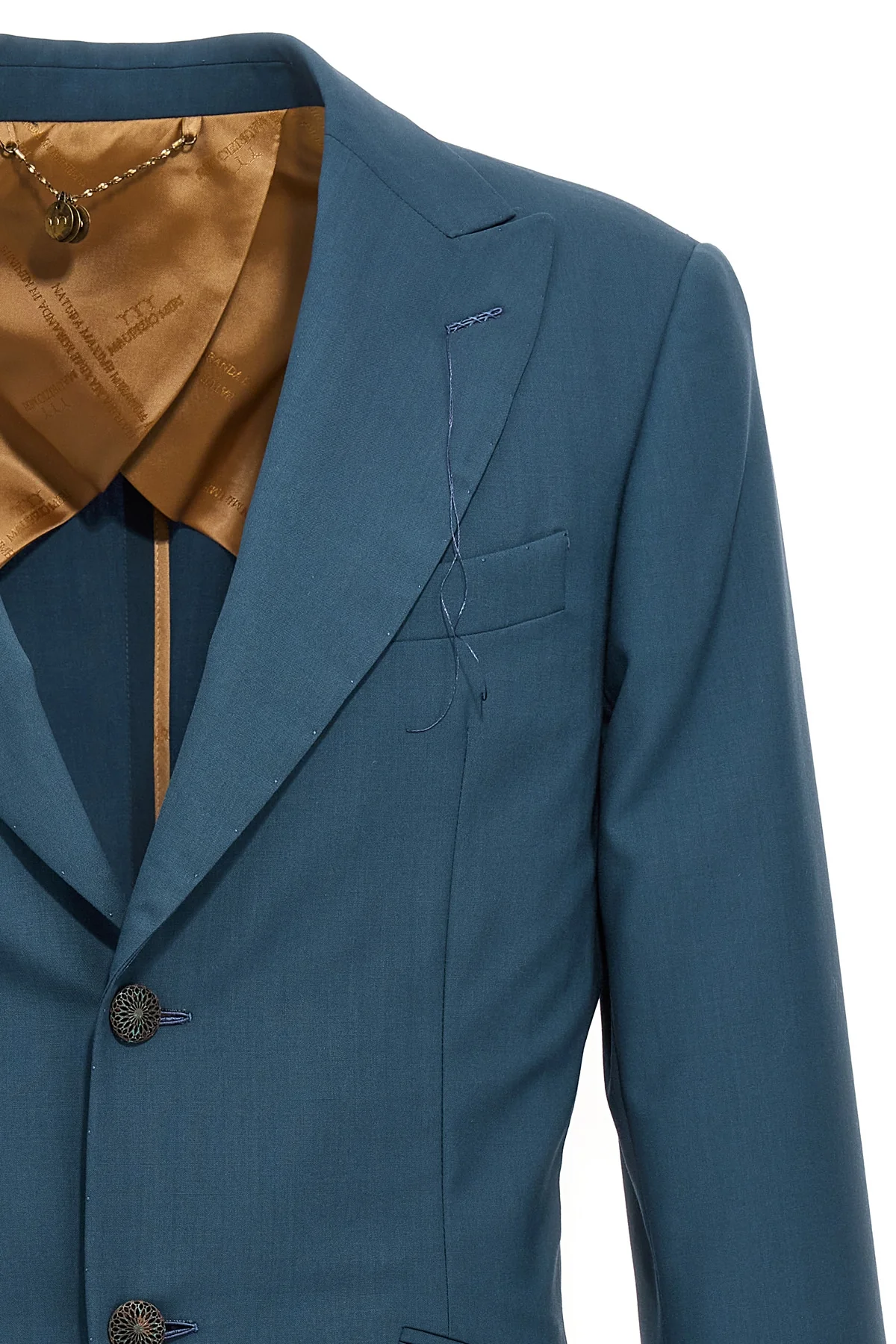 keanu single-breasted blazer in cool wool