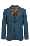 keanu single-breasted blazer in cool wool
