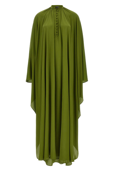 the long hooded dress tom ford pure fluid silk redefines sartorial volumes throu