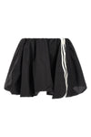mini skirt in ultralight nylon fabric