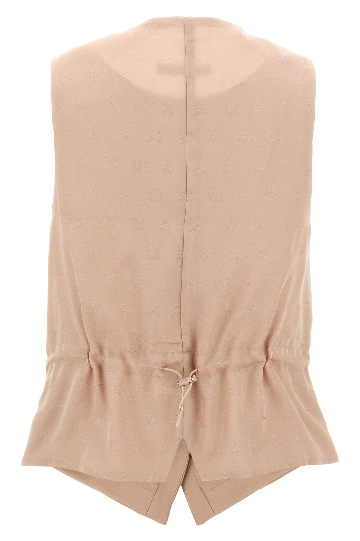 MAX MARA 40 kiwi vest in compact viscose jersey