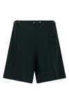 kyan virgin wool bermuda shorts