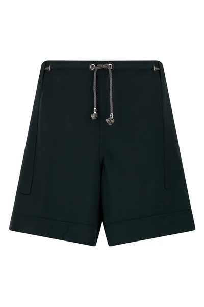 kyan virgin wool bermuda shorts