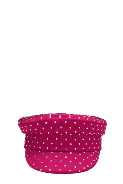 baker boy satin hat
