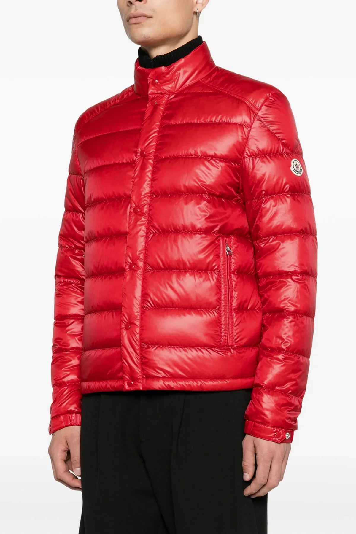 selves nylon quilted boudin jacket