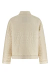 aubrietaa quilted tech fabric down jacket
