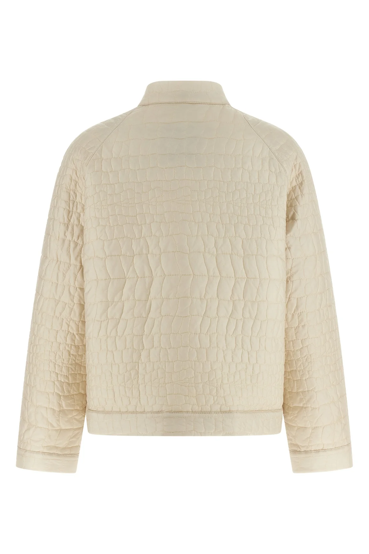 aubrietaa quilted tech fabric down jacket