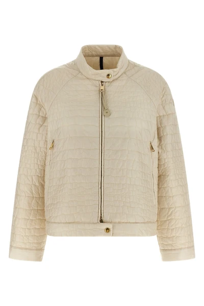 aubrietaa quilted tech fabric down jacket
