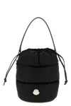 caradoc bucket bag in water-repellent padded boudin quilted nylon