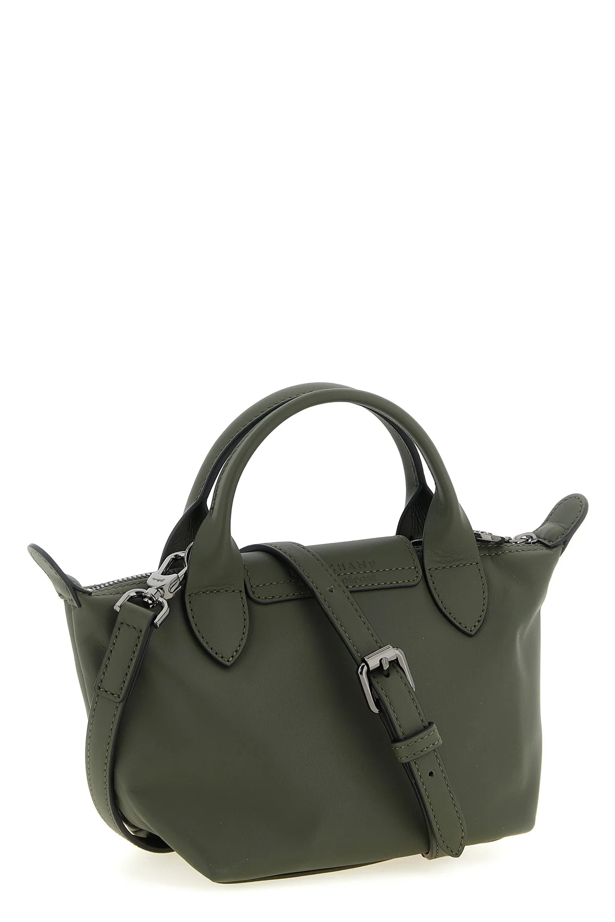 xs le pliage xtra smooth leather handbag