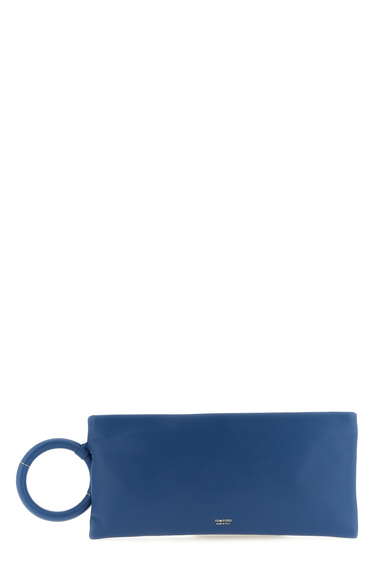 TOM FORD OS lightly padded nappa leather clutch