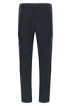 3100032 trousers in garment-dyed stretch cotton twill