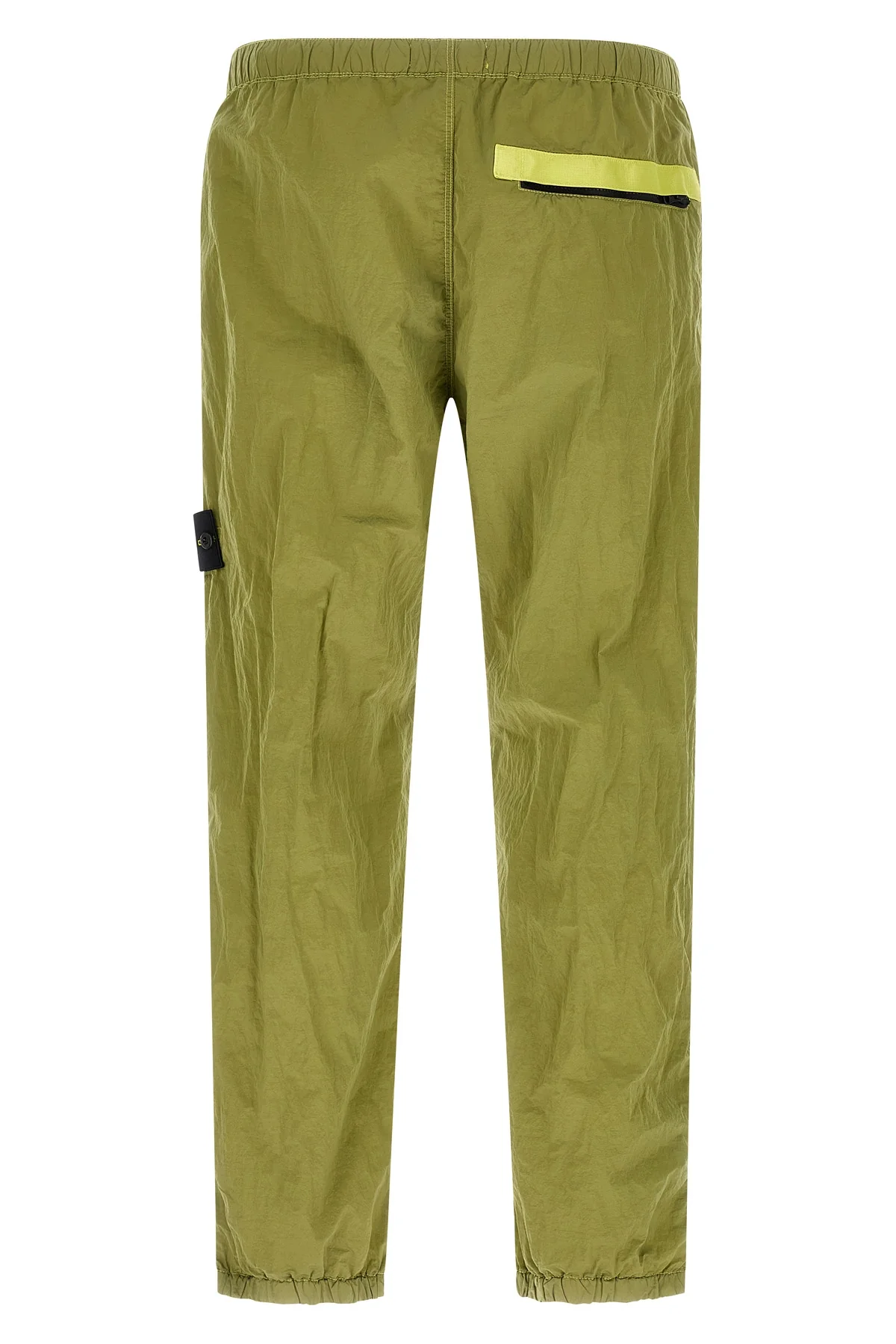 STONE ISLAND 36 3100035 joggers in stone island nylon metal fabric subjected to a double wrink