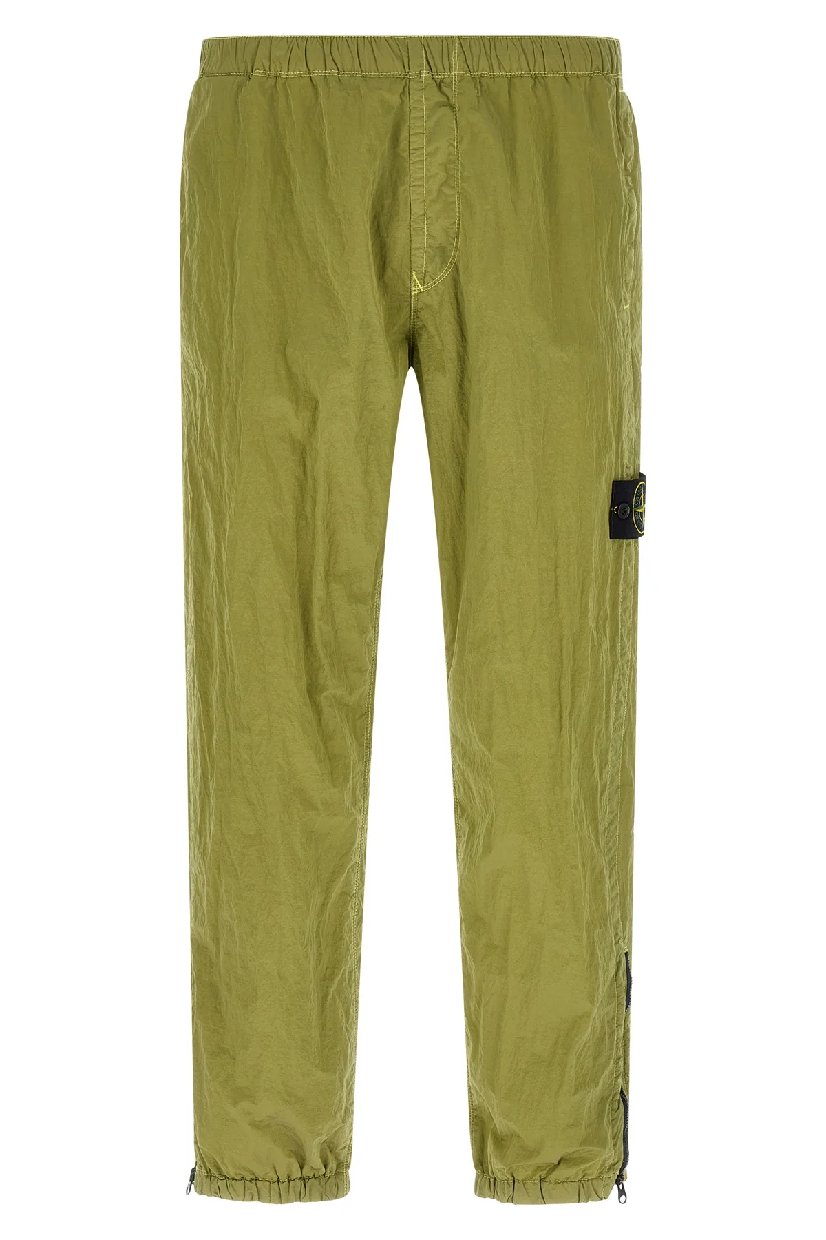 STONE ISLAND 36 3100035 joggers in stone island nylon metal fabric subjected to a double wrink