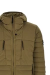 4100106 down jacket in lightweight one-layer stretch fabric garment-dyed